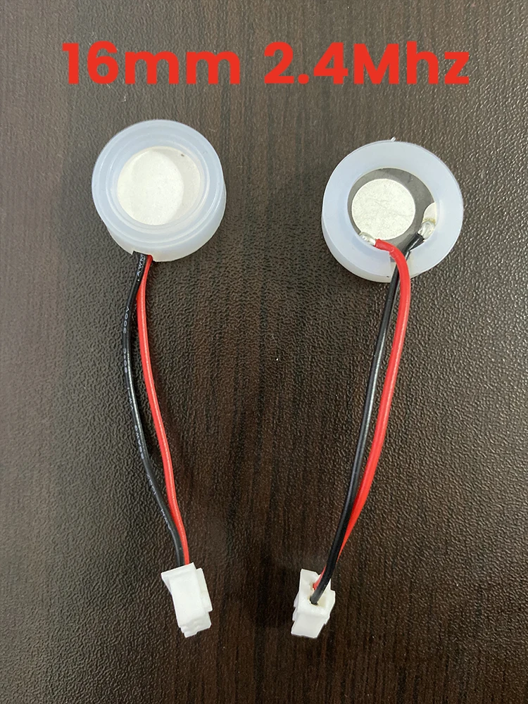 2 Stück 16 mm 2,4 MHz Ultraschall-Nebelmaschine, Zerstäubungswandler, oszillierende Klinge, piezoelektrischer Keramik-Luftbefeuchter, Zugang – Detail 2