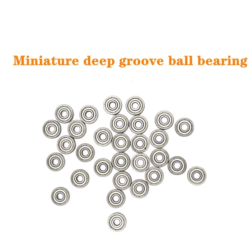 

100pcs 682ZZ 683ZZ 684ZZ 685ZZ 686ZZ 687ZZ 688ZZ 689ZZ Deep gGroove Ball Bearing Shielded 682 683 684 685 686 687 688 689 ZZ Z