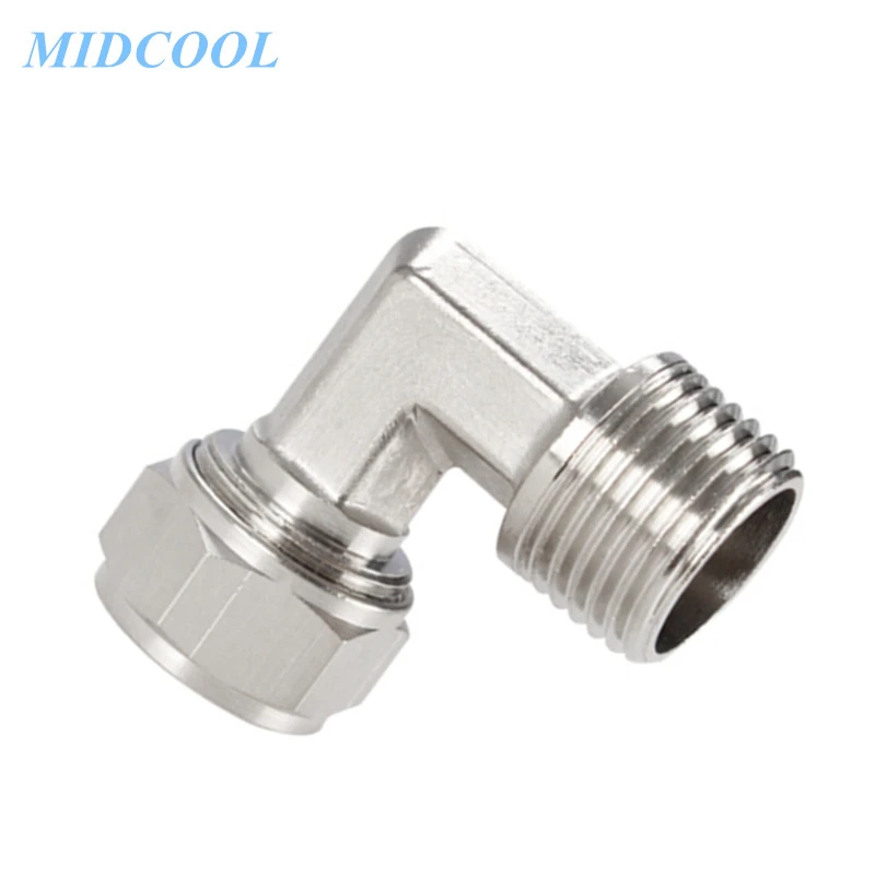 Fast Screw Elbow Pneumatic Connector 6mm 8mm 10mm 12mm 16mm 1/8