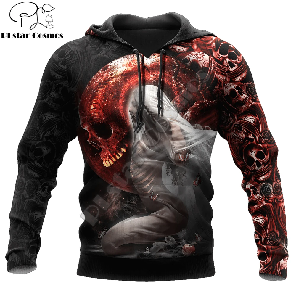 

Skull Girl In The Night 3D All Over Printed Mens hoodies and Sweatshirt Autumn Unisex zipper Hoodie Casual Sportswear DW801