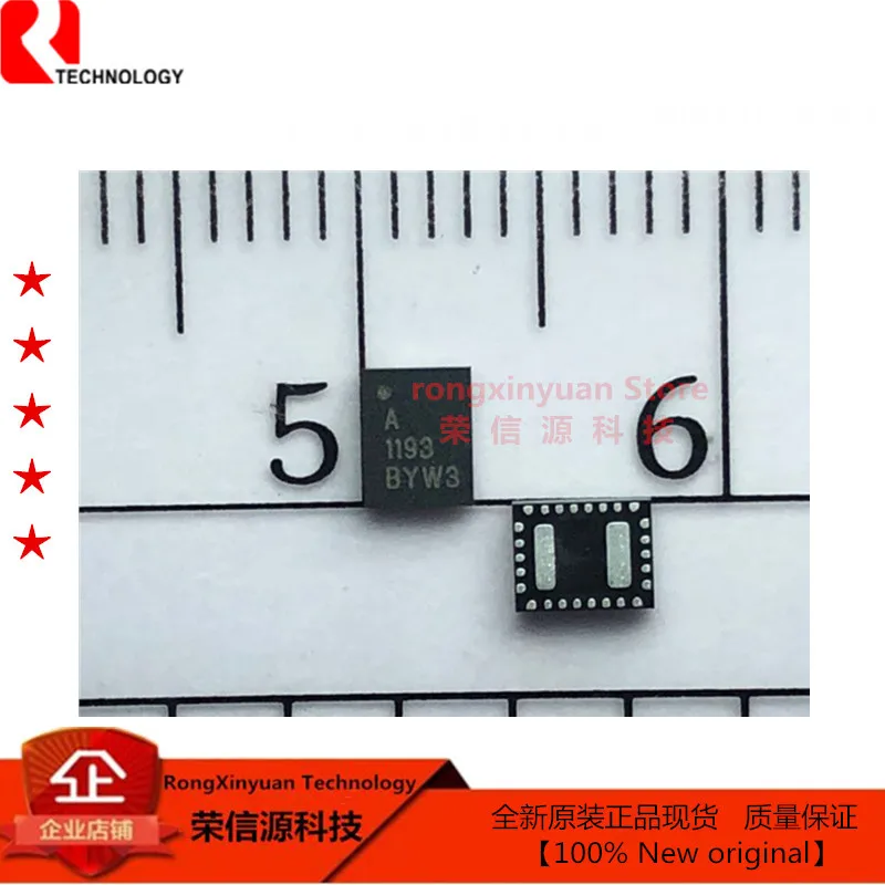 5Pcs/lot RF1193ATR13 RF1193A QFN RF1193ASR RF1193 A1193 1193  SP10T ANTENNA SWITCH MODULE   100% New original