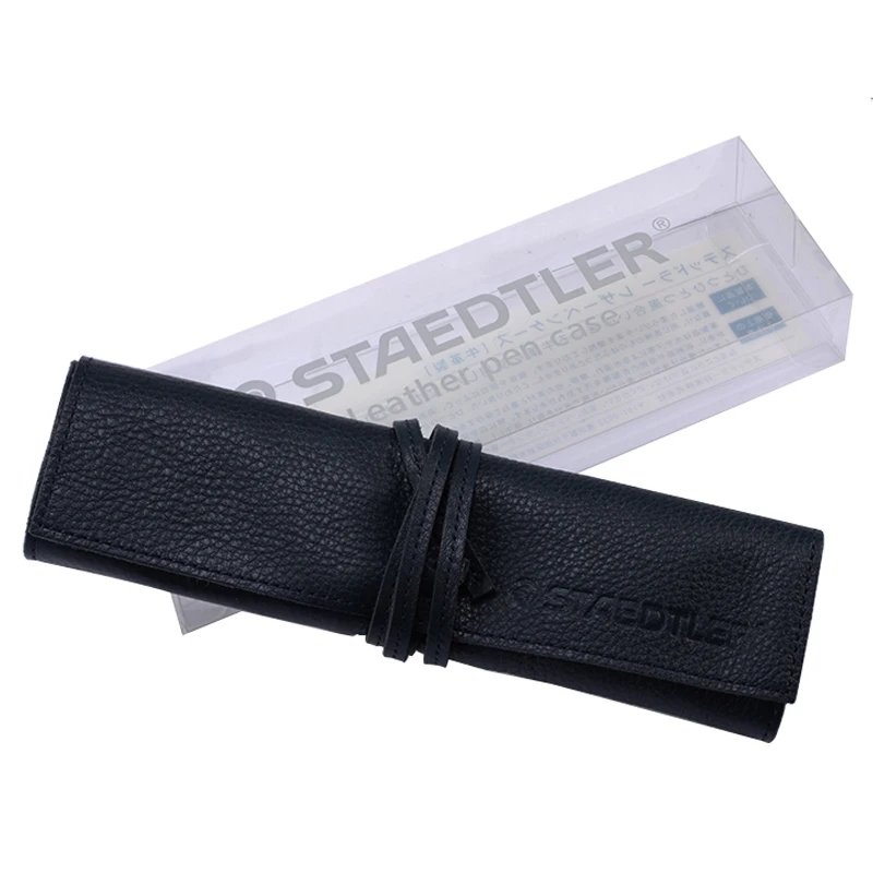 1PCS STAEDTLER leather pencil case 900 LC-BK / CA business pencil case painting pen business leather pencil case