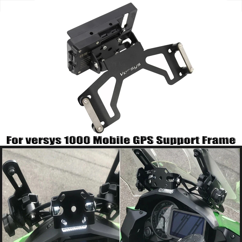 For kawasaki Mobile phone holder For versys 1000 2019 2020 Mobile GPS support kit Navigator bracket for versys1000