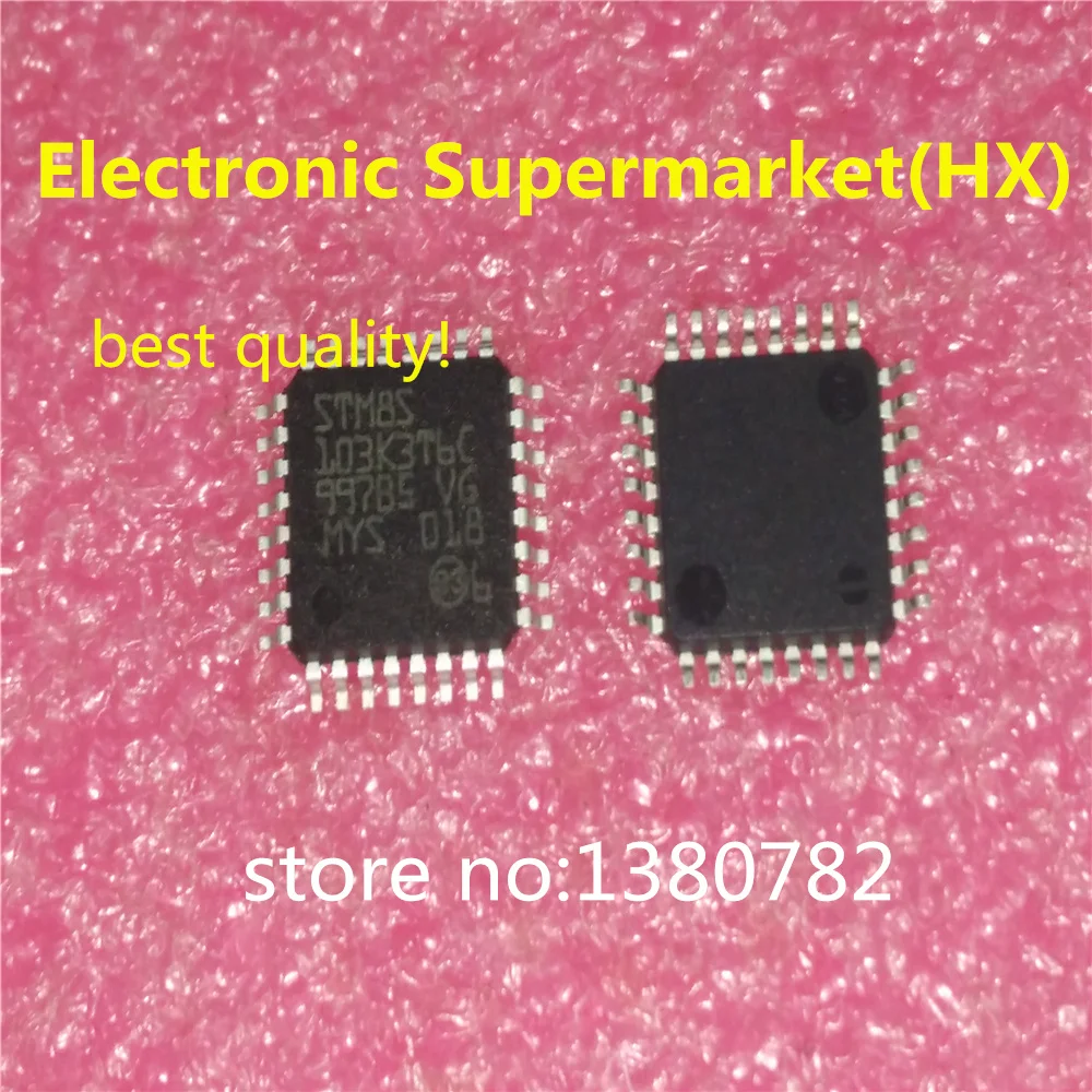 

Free Shipping (20pcs-100pcs) STM8S103K3T6C STM8S103K3T6 STM8S103 QFP-32 IC In stock!