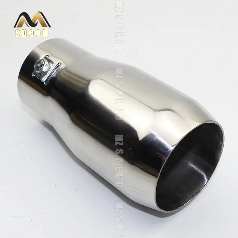 Car accessories Exhaust system Muffler Universal silver blue exhaust tip Boutique snap-type exhaust muffler