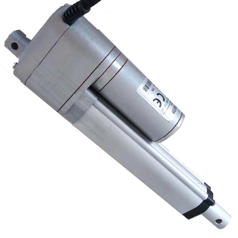 Carga 1500n150kg do Feedback do Sinal do Potenciômetro para o Sistema de Controle de Acesso Atuador Linear da C.c. do Curso 12v 24v de 250 mm com Potenciômetro