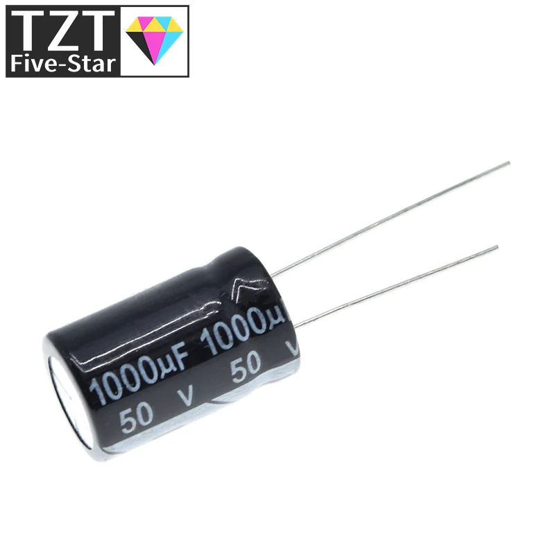10/30 Stück Aluminium-Elektrolytkondensator 1000uF 50V 13 * 20 mm Hochfrequenz Radial-Elektrolytkondensator – Detail 4