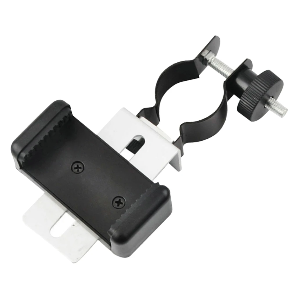 Adaptador de conector de teléfono móvil para telescopio, soporte de montaje, accesorio de microscopio