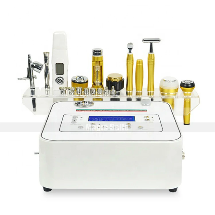 

Professional 10 In 1 Vacuum RF BIO Light Spa Facial Machine Facial RF Mesotherapy for Shrink Pores Anti-allergy