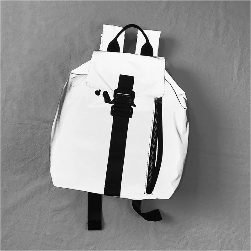 Hip Hop ALYX Backpack Men Women Casual Streetwear High Quality ALYX Crossbody Bag Metal Buckle Functional Tactical ALYX Bags