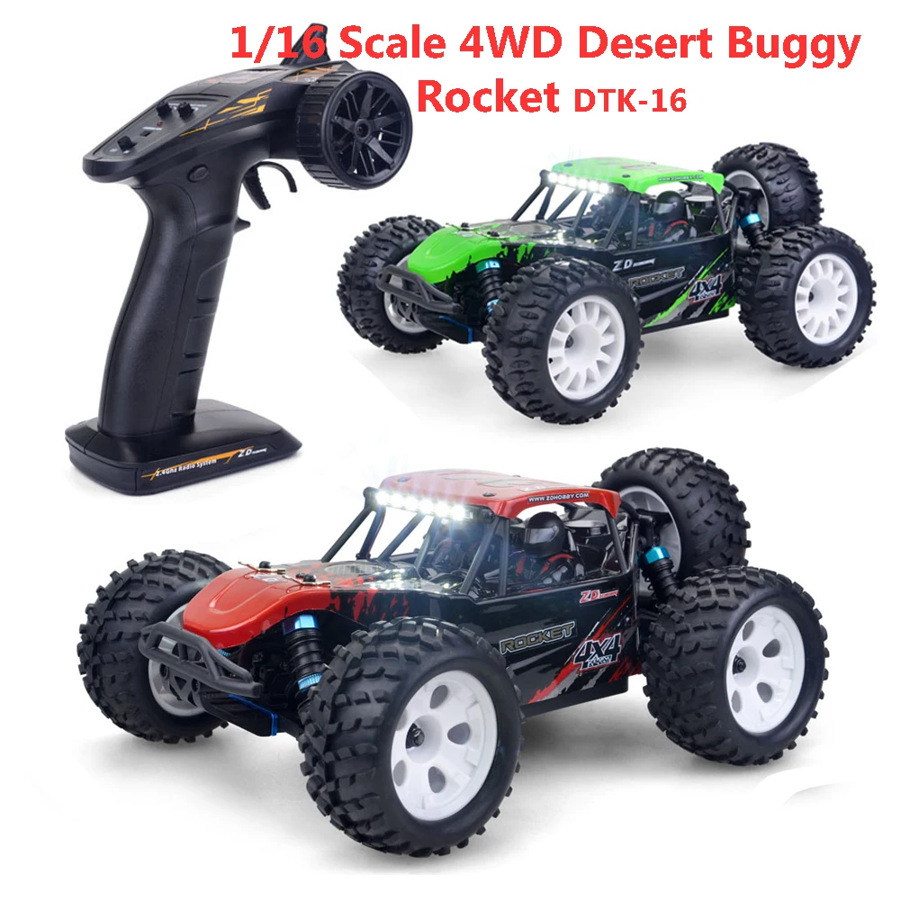 

ZD Racing DTK-16 1/16 Desert Truck High Speed RC Car 4WD Brushless RTR Brush Remote Control 55km/h 2.4G Off-Road for RC Car