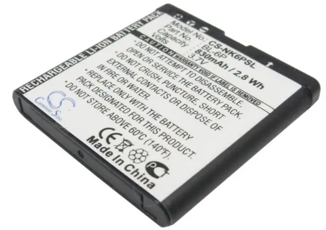 cameron sino 830mah battery for MOBIADO Professional 105  105CLB 105EM 105GCB 105GMT Damascus 105ZAF for NOKIA 6500