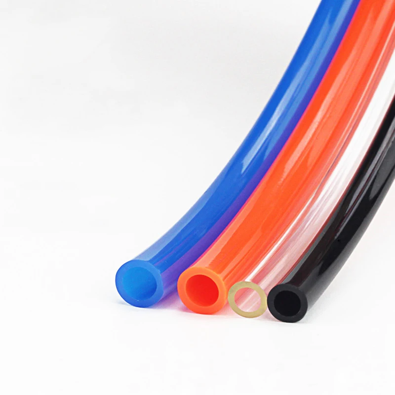 5 Meter 8mm 6mm 4mm 10mm PU Pneumatic Hoses Tube Pipe 12mm 14mm 16mm Air High Pressure Hose For Compressor Polyurethane Tubing