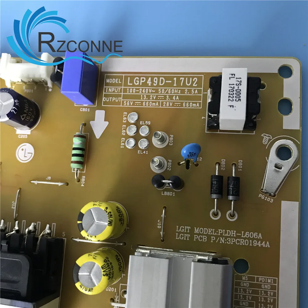 Power Board Card Supply For 49 inch LCD TV 49UJ6500 49UV340C LGP49D-17U2 EAX67128101(2.1) EAY64491201 49Uj6500U