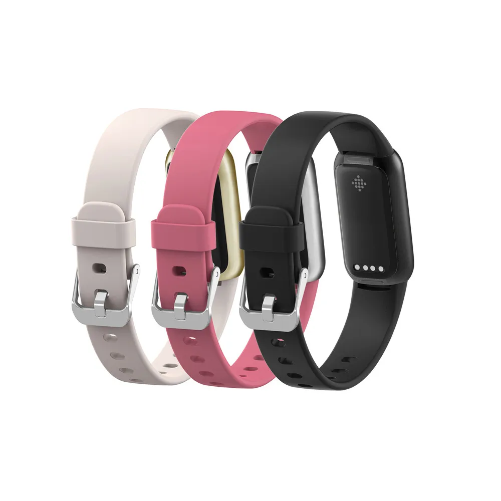 2022 Mới Dây Silicone Fitbit Luxe Mềm Thể Thao Đồng Hồ Vòng Fitbit Luxe Vòng Đeo Tay Thay Thế