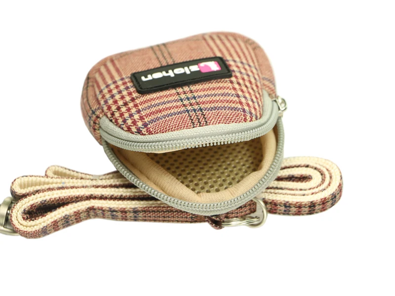 Soft Flannel Pet Dog Harness Vest, Snack Bag, No Pull, Adjustable, Chihuahua Puppy, Cat Harness, Leash Set for S,M Dogs Coat