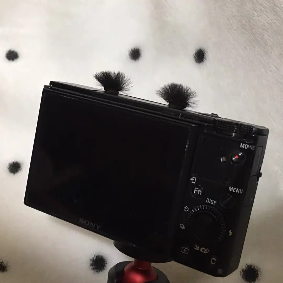 Защита от ветра на микрофон для Sony DSCRx100 RX100IV RX100M5 A7M3 A7R3 ILCE-7M3