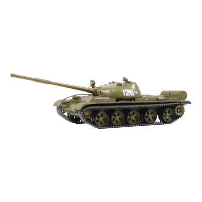 The third generation main battle tank Soviet T-62 simulation medium tank finished metal static model 1/43