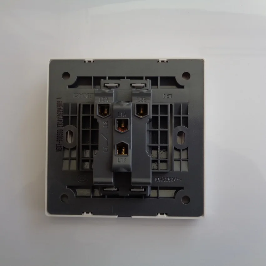 CHINT Socket Switch Double Open 10A 250V