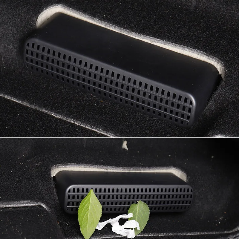 Vtear Under Seat Air Outlet Cover Interior Protection Accessories Dustproof Car Vent Trim For Geely Tugella Xingyue FY11 2023