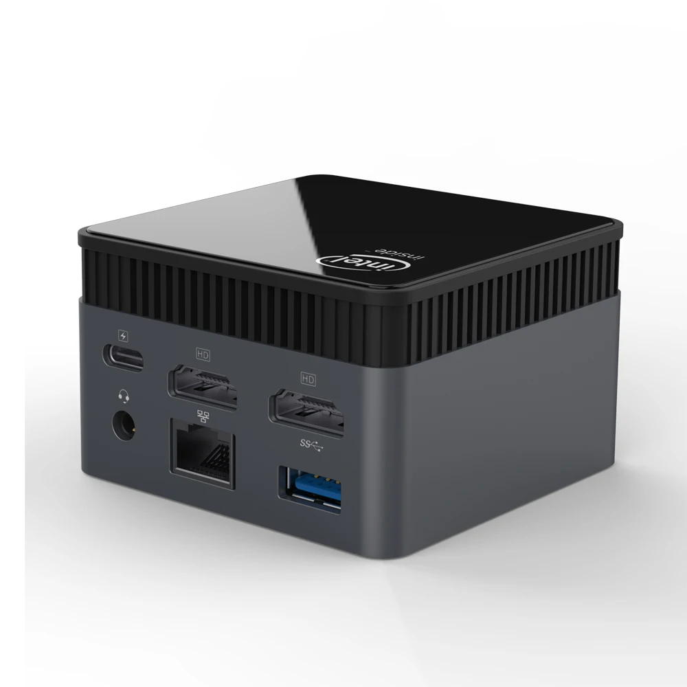 M6S kieszonkowy Mini komputer Intel 11Gen N5105 wsparcie BT4.2 podwójny WIFI 2.4G + 5.0G elektryczne podnoszenie szyb 11 /10 micro komputer podwójny HDMI TV, pudełko Nuc HTPC