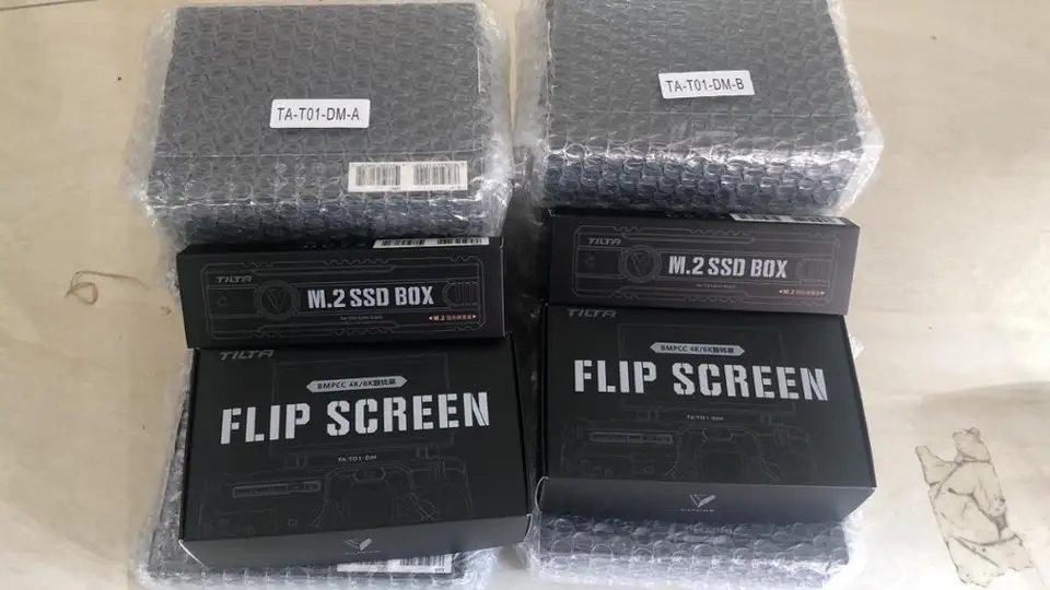 TILTA TA-T01-DM2 Flipscreen TA-T01-DM-SSD2 for BMPCC 4K 6K