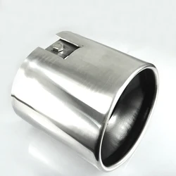 For Honda 2008-2012  Accord EX EXL LX-S LX SE V6 Chrome Stainless Steel Exhaust Muffler Tip Tail Pipe