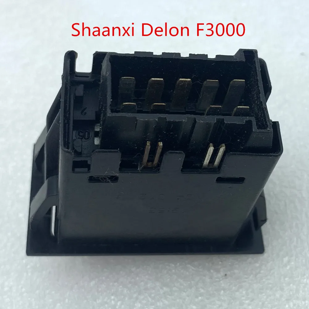 SHACMAN Shaanxi Delon F2000 F3000 Fog light switch fog lamp switch Truck parts Cab instrument panel parts