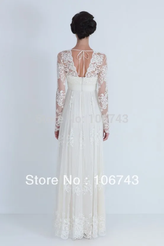 Frete grátis 2019 novo estilo melhor seiler tamanhos personalizados rendas império completo v-neck maxi longo mãe nupcial da noiva vestidos