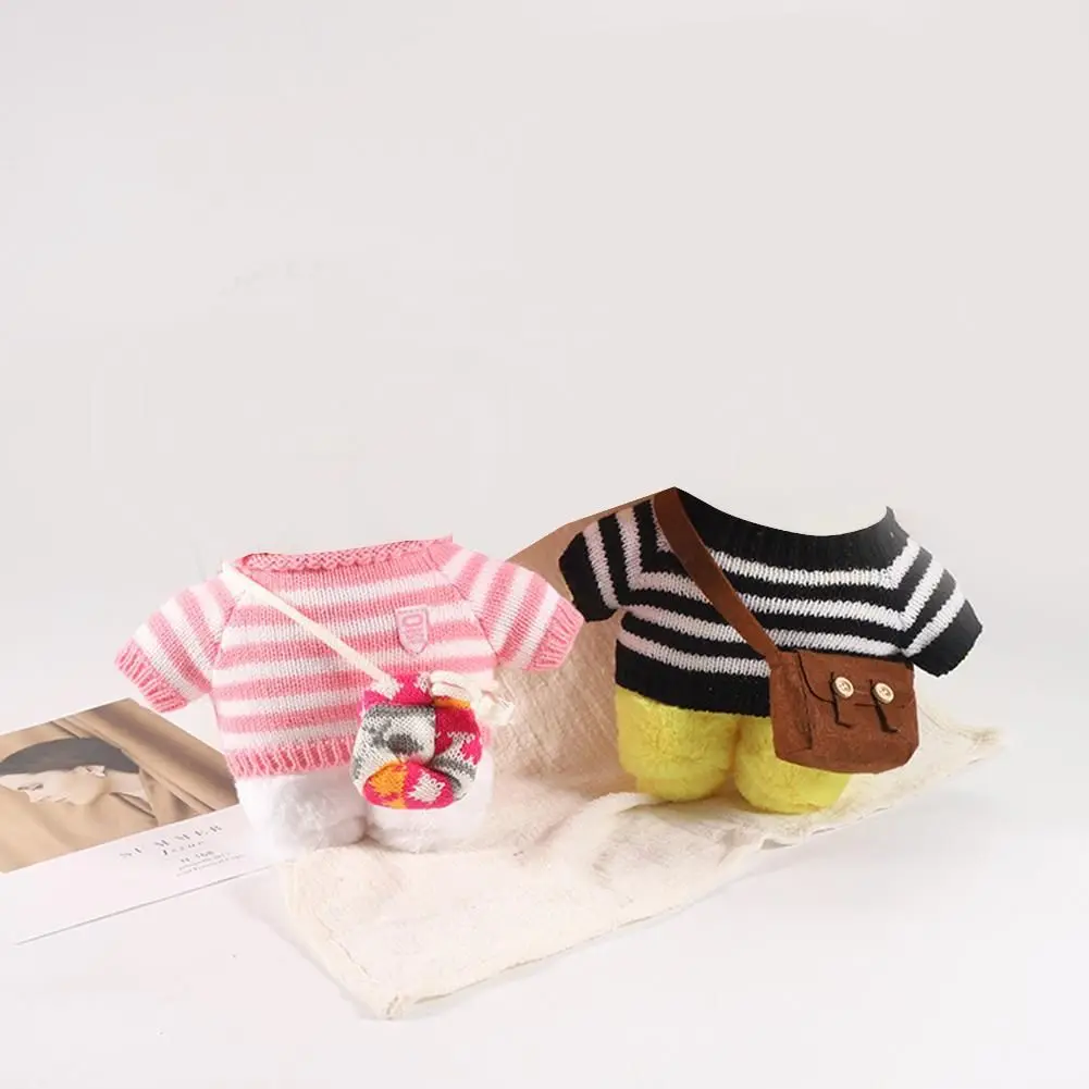 Cute Birthday Gifts Soft Animal Dolls   Clothes Dolls Accessories Children's  Overalls