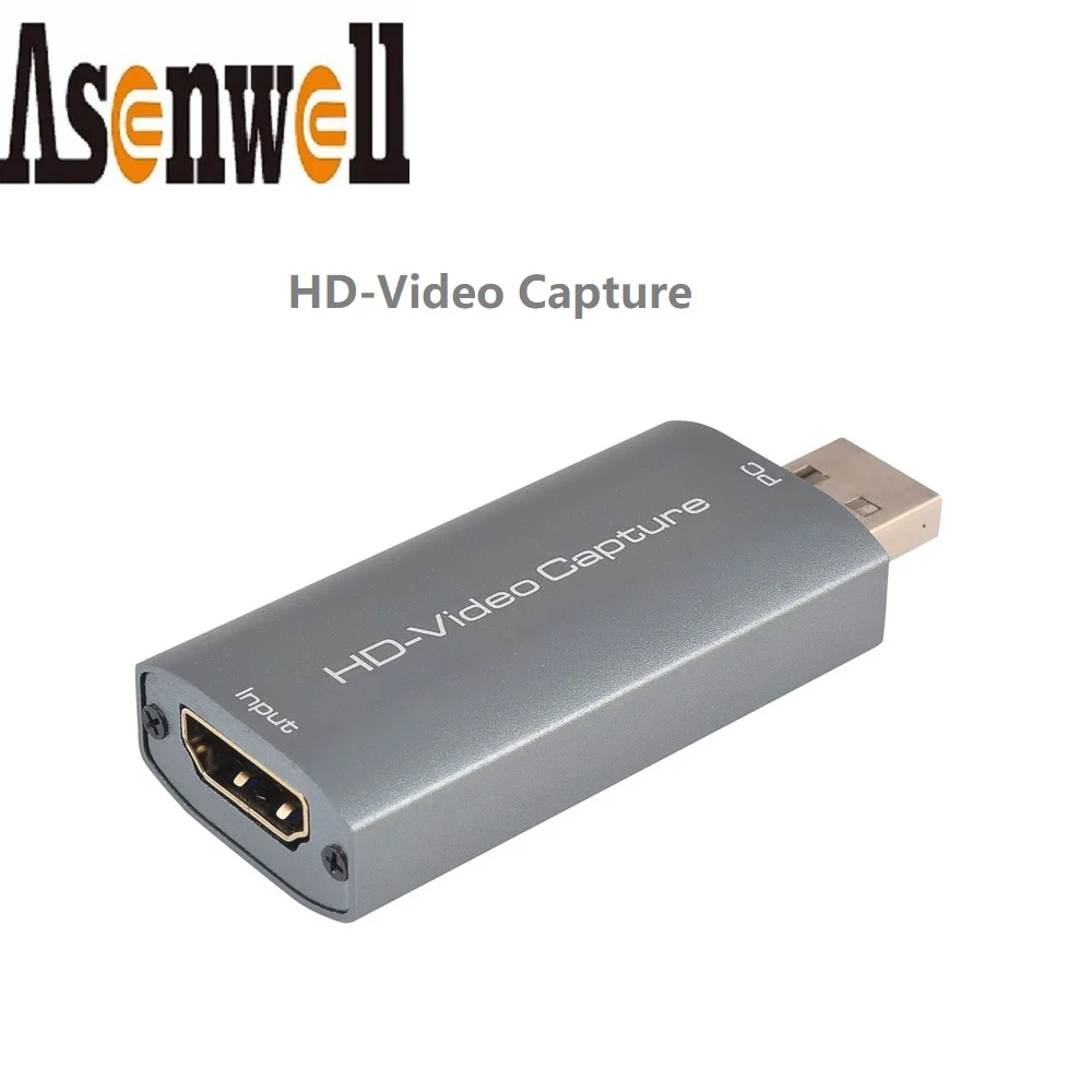 4k @ 30hz para 1080p 60hzcapture cartão 4k hdmi-compatível para usb 2.0 capturer vídeo grabber caixa de transmissão ao vivo de gravação para ps4 xbox