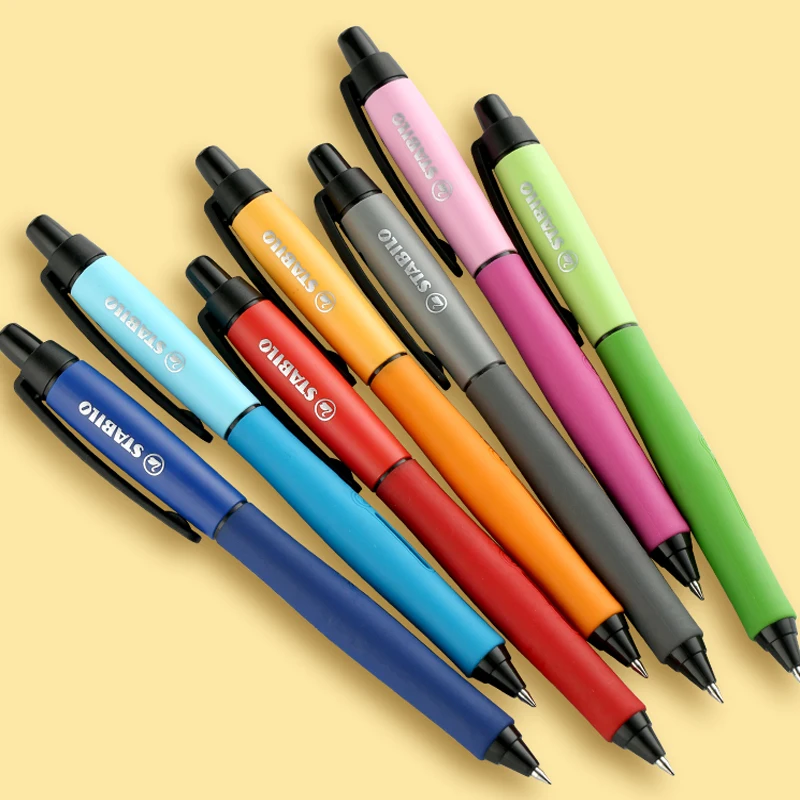 1pcs Stabilo Gel Pen 268 Large Capacity Student Black Writing Exam Special Pen Pressing Pen 0.5mm