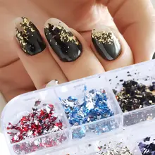 12 Grid Nail Art Sequins #4