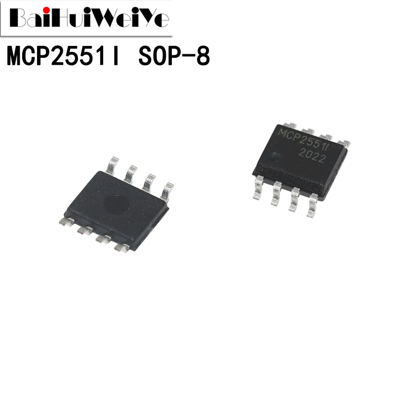 

10Pcs/Lot MCP2551I MCP2551T-I/SN MCP2551-I/SN MCP2551I SOP-8 SOP8 SMD New Original Good Quality Chipset