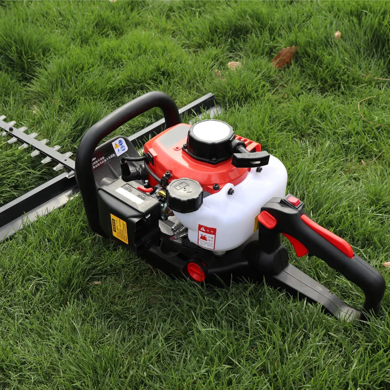 

Hedgerow machine gasoline tea tree pruning machine landscaping double-blade hedge trimmer pruning machine