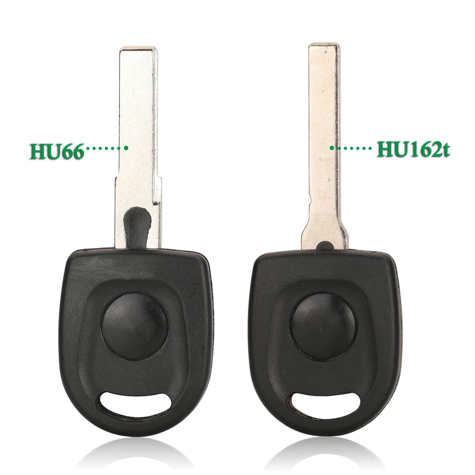 jingyuqin Remote Car Key Shell Case For VW Volkswagen Passat With Transponder Uncut HU66 / HU162t Blade Replacement