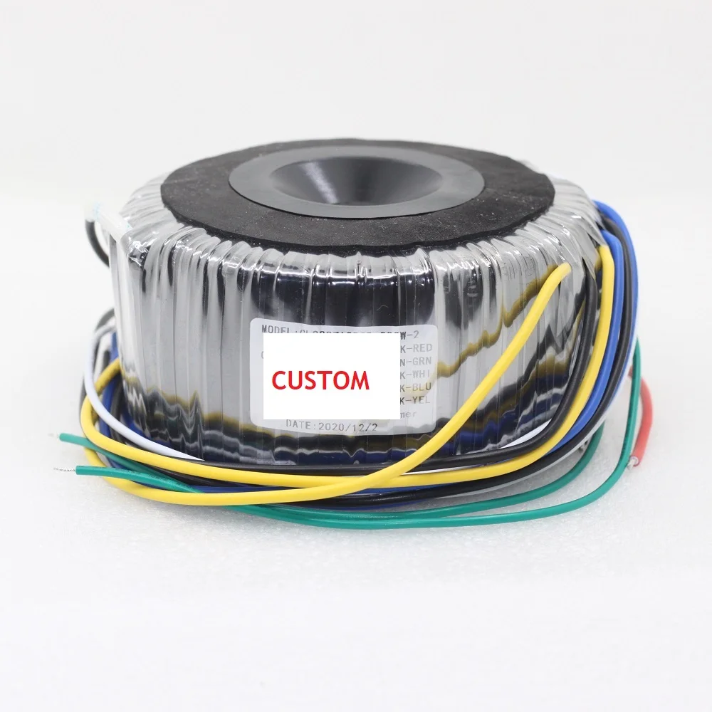 

800W Transformer DIY Hifi Amplifier Toroidal Transformer All Copper 110V 120V 220V 230V 380V OEM Input Output Voltage