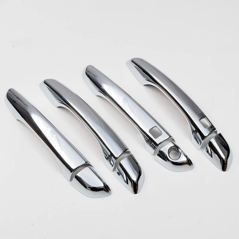 FUNDUOO for Hyundai Accent 2018 2019 2020 2021 2022 New Chrome Car Door Handle Cover Trim Sticker Car Styling Accessories Decal