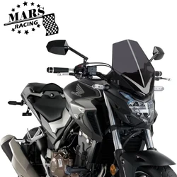 Parabrisas de aluminio para motocicleta, Kit Deflector para HONDA ENW CB500F, CB-500F, 2016, 2017, 2018, 2019, 2020-2024
