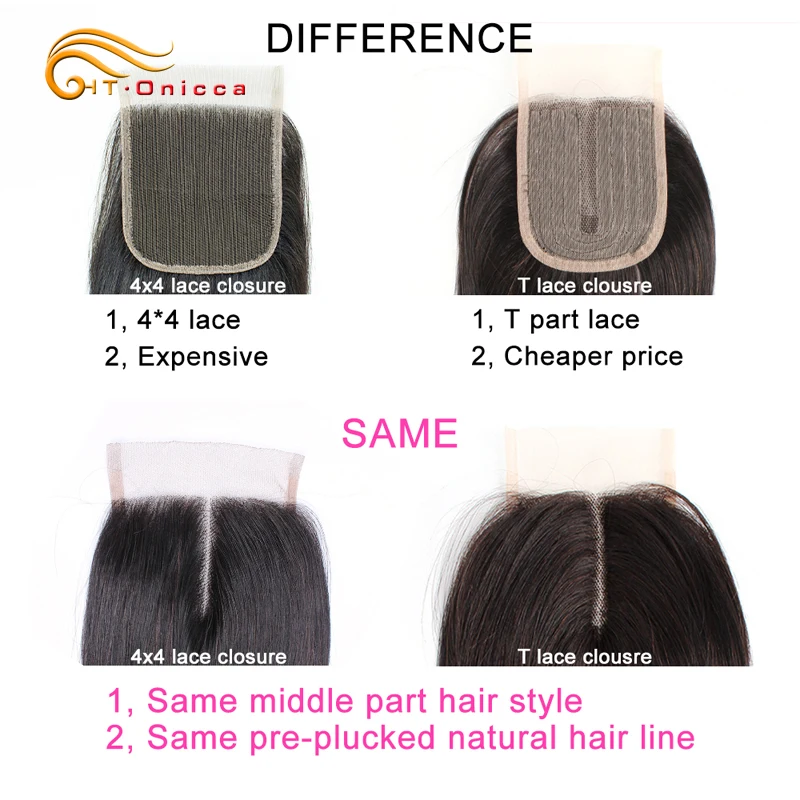 Bundel Rambut Keriting Alami dengan Penutup 4X1 Penutup Renda Pendek Rambut Manusia Brasil Bagian Tengah Penutup 200G/Set Bundel Keriting