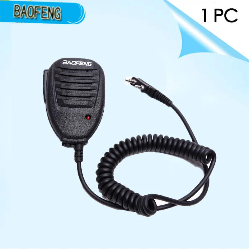

Original Baofeng Speaker Mic Microphone PTT for Portable Two Way Radio Walkie Talkie BAOFENG 888S C1 UV-5R UV-5RE UV-5RA UV-6R