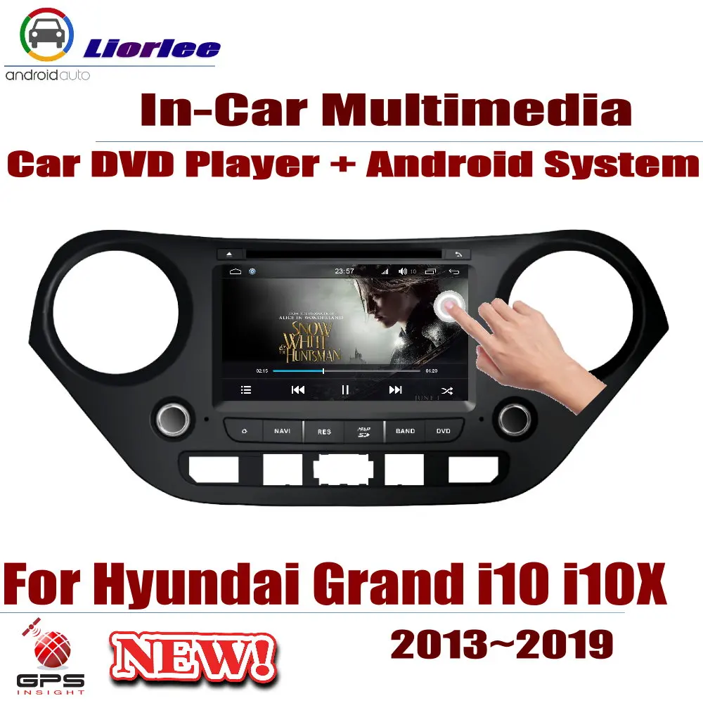 

For Hyundai Grand i10 i10X 2013-2019 Car Android DVD GPS Player Navigation System HD Screen Radio Stereo Integrated Multimedia