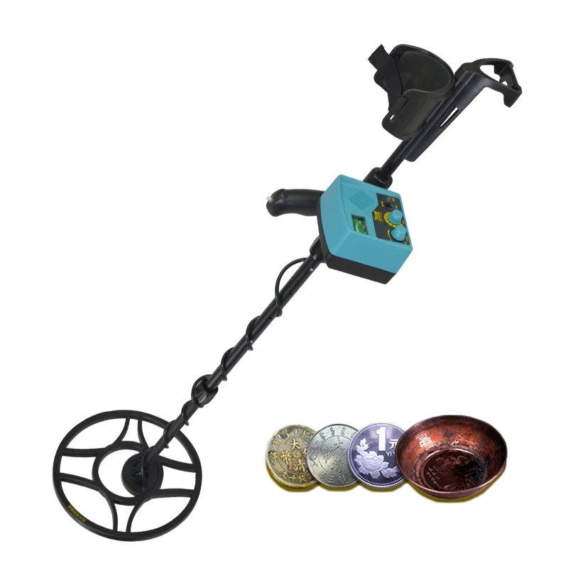 TS150 Underground Metal Detector Handheld 1.5m Depth Treasure Gold And Silver Positioning Rod Waterproof Gold