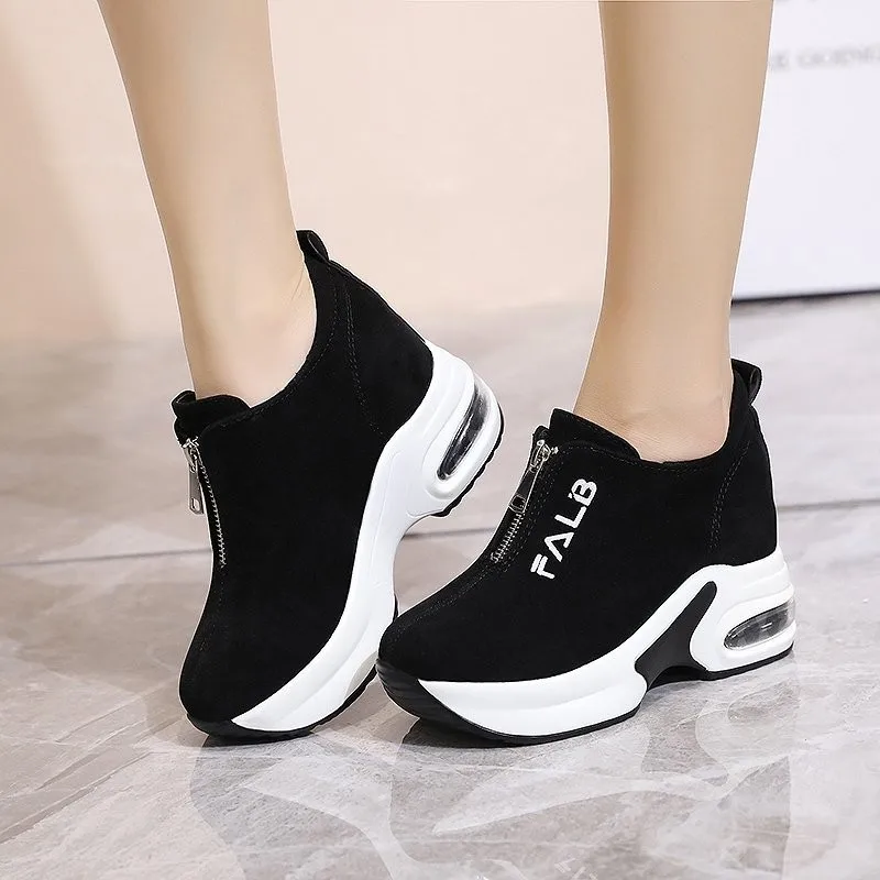 

Women's Sports Shoelace Platform Women's Shoes Leisure Wedge Basket 2021 Shoes Tennis Women's Thick Summer Sports Shoes