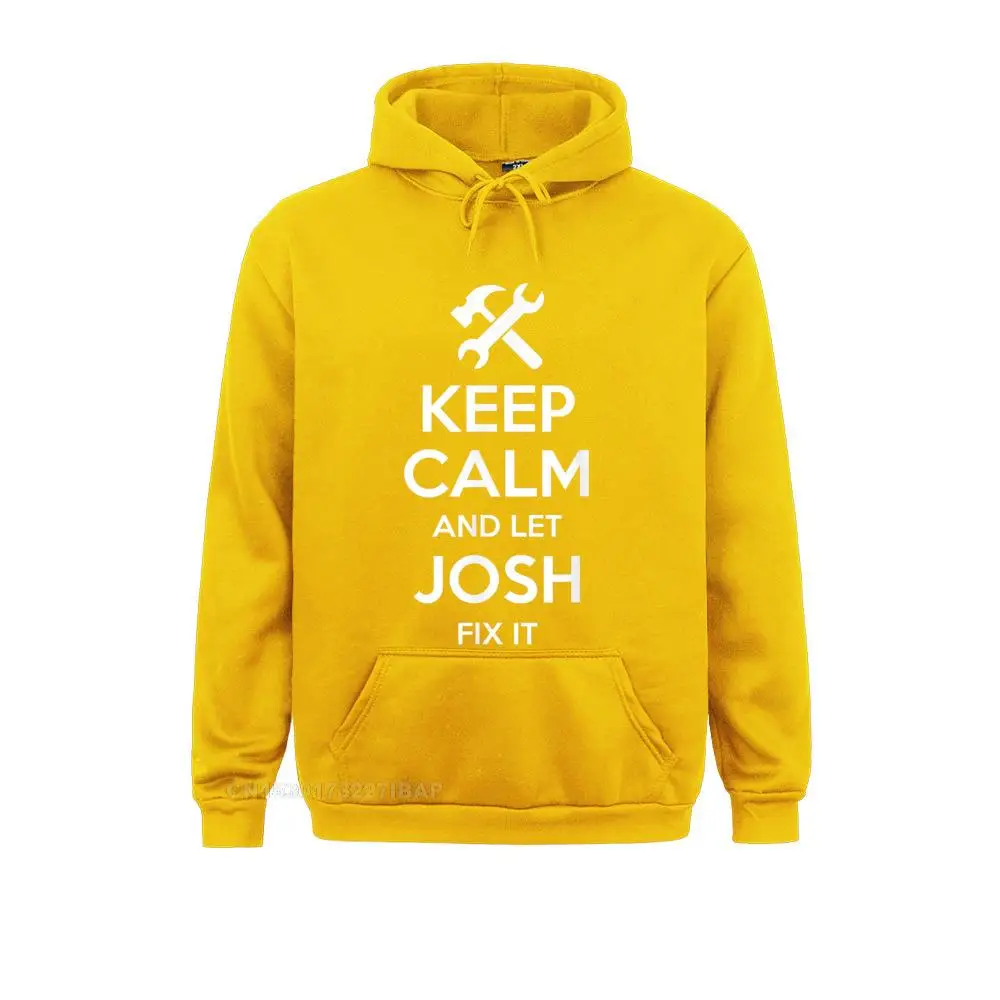 

JOSH Fix Quote Funny Birthday Personalized Name Idea Hoodie Mens Sweatshirts Fashionable Hoodies Fitted Holiday Hoods