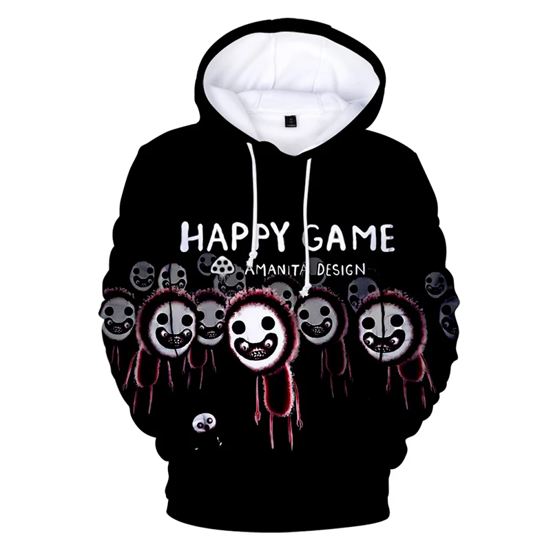 New Harajuku Happy Game 3d Hoodies Pullover Print Fashion Men Women Hoodie Tops Long Sleeve Boys Girls Hooded Sweatshirt Clothes