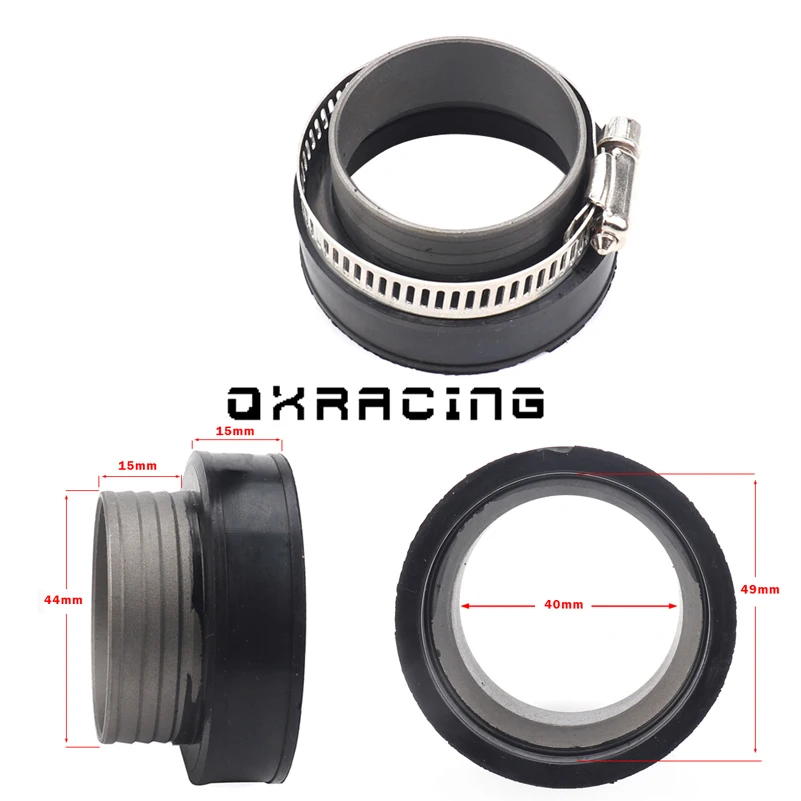 Motorcycle 45mm Air Filter Adapter For PWK 21 24 26 28 30 32 34mm Carburetor