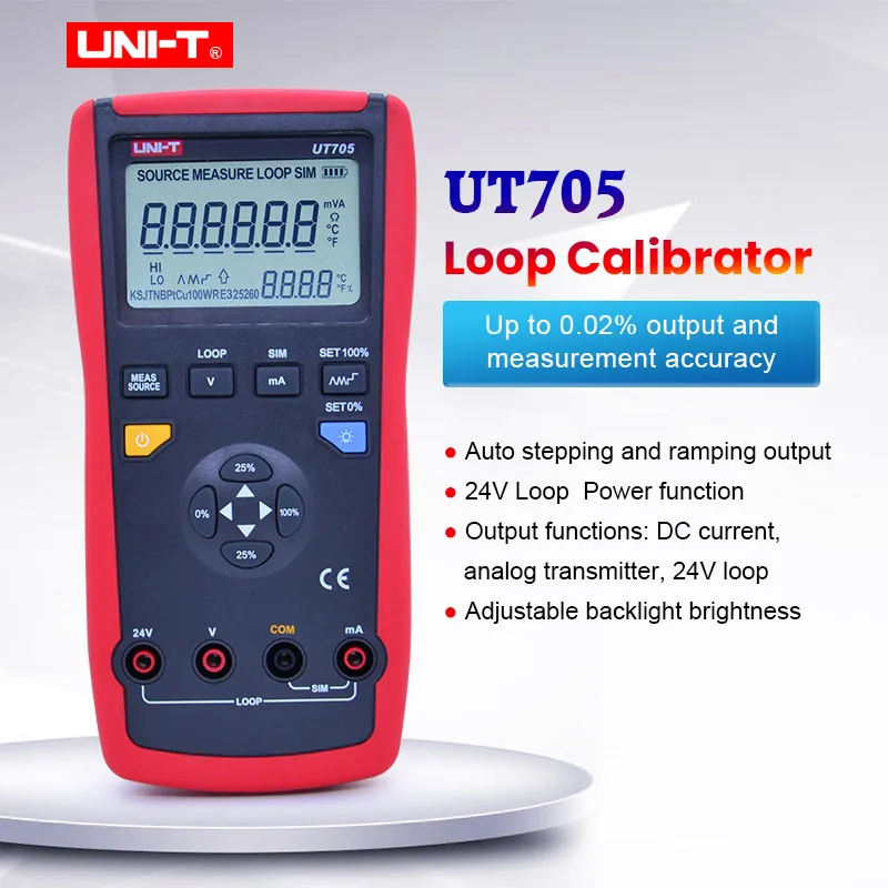 UNI-T UT705 Single Function loop calibrator  calibrator process loop signal generator for Loop Calibration and Repair