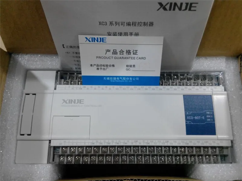 Imagem -03 - Xinje Xc3 Série Plc Ac220v Novo na Caixa Xc360r-e Xc3-60t-e Xc3-60rt-e