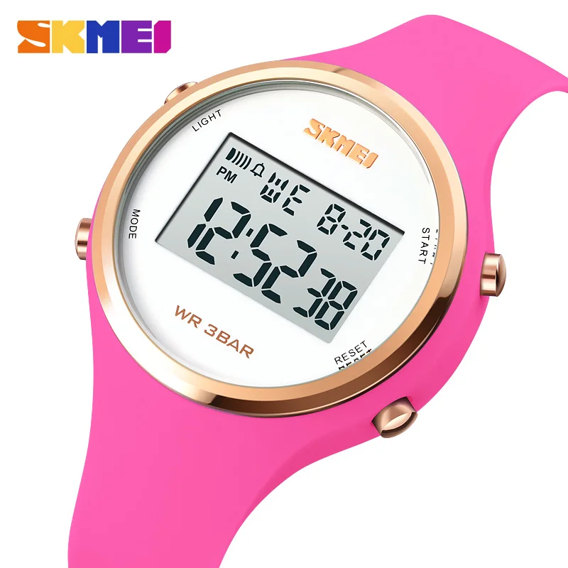 SKMEI Women Sport Watches Fashion Waterproof LED Girls Watch For Ladies  Shock Resistant Female Clocks montre femme  1720